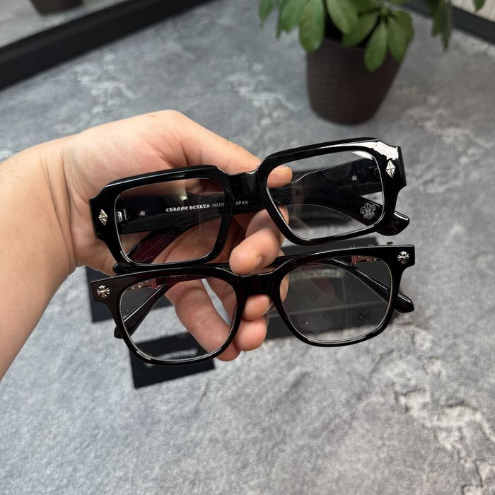Окуляри в стилі Chrome Hearts очки хром хартс