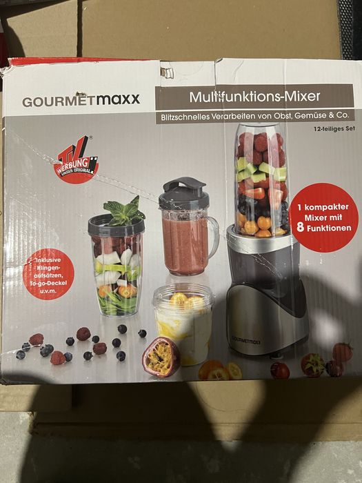 Блендер, смузи-шейкер Gourmetmaxx