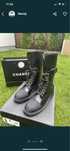 Buty skórzane Chanel