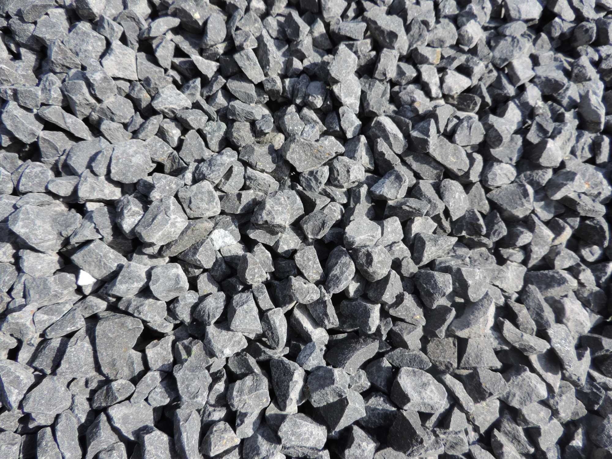 Bazaltowy Kamień Czarny 40-120 mm do Gabionu Grys Granitowy Marianna