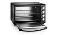PIEKARNIK ELEKTRYCZNY Termoobieg Rożno GRILL 48L Czarny 2000 W Nowy