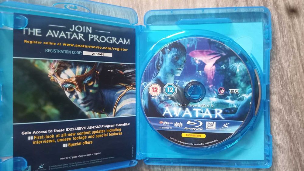 AVATAR 1 _ filme em BlueRay (Legendas em Português)