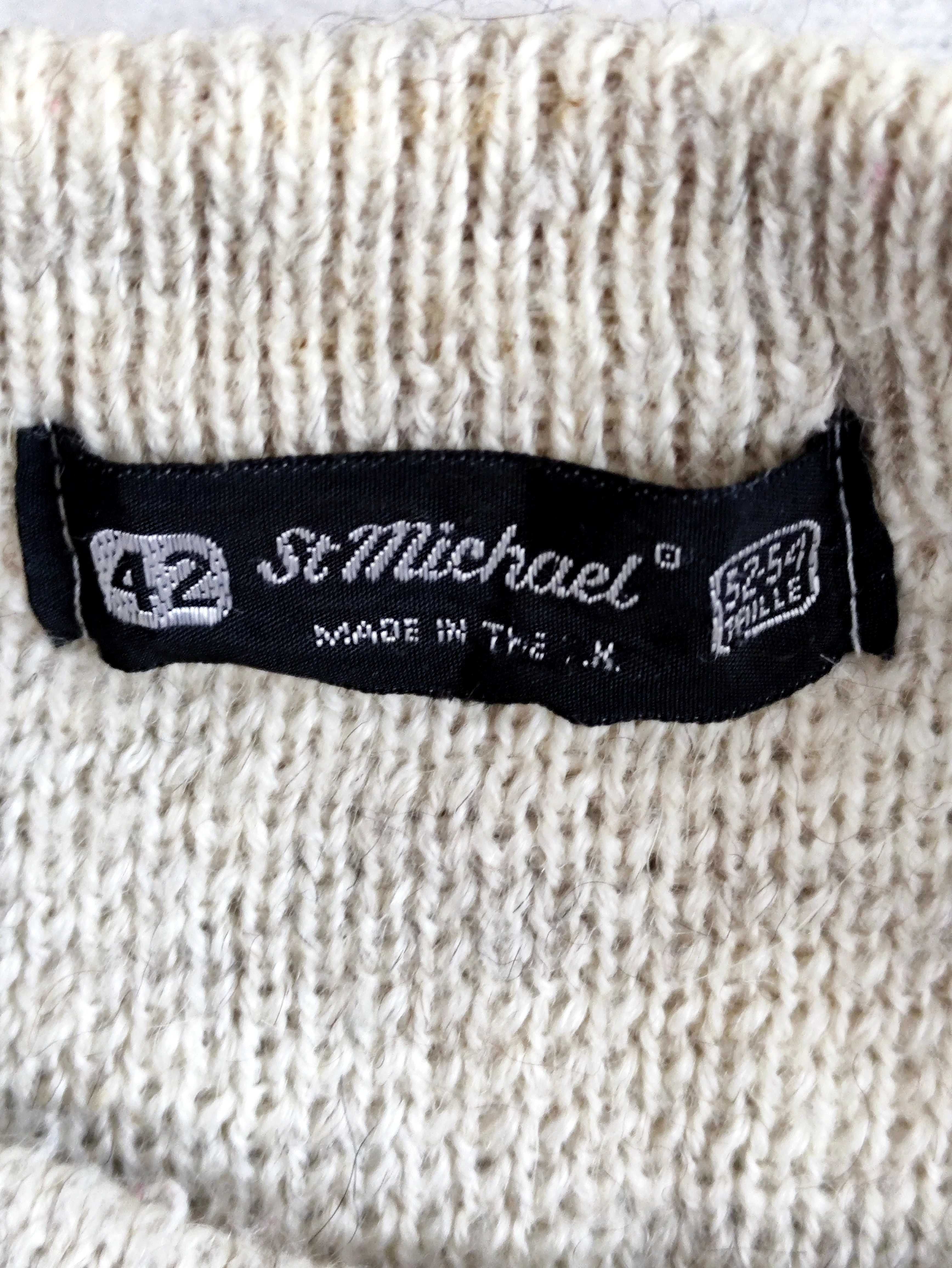 Sweter 90% wełny rozmiar 42 St miMichael