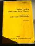 Livro Teoria e prática de observação de classes - Albano Estrela