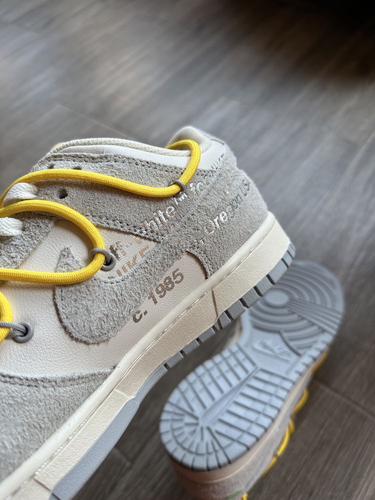 Nike dunk x off white