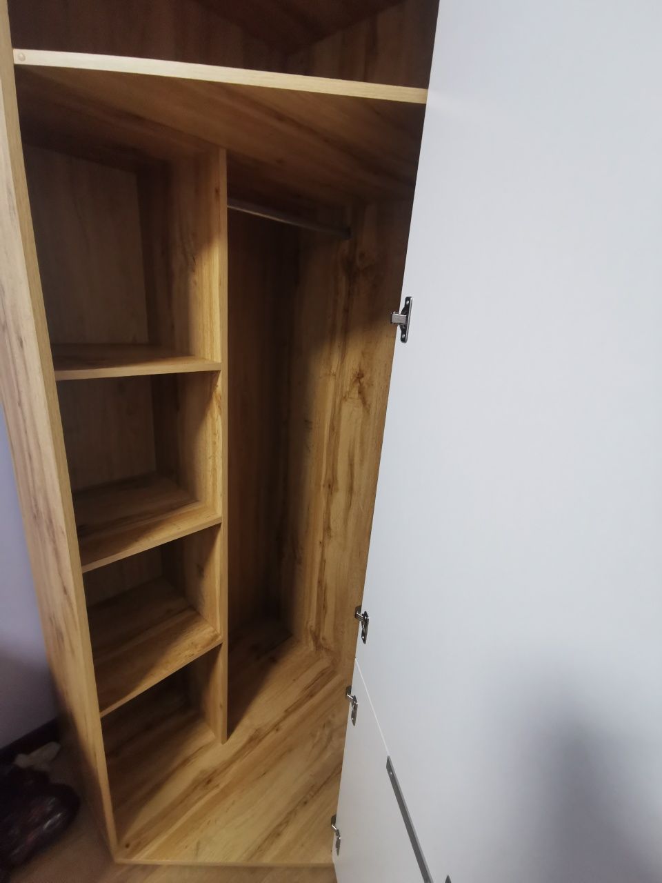 Szafa narożna, szafa, szafka na ubrania, meble