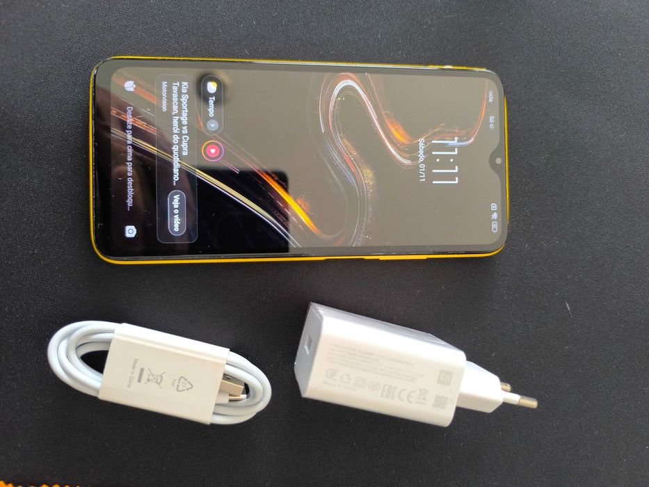 Poco M3 64G Amarelo em excelente estado.