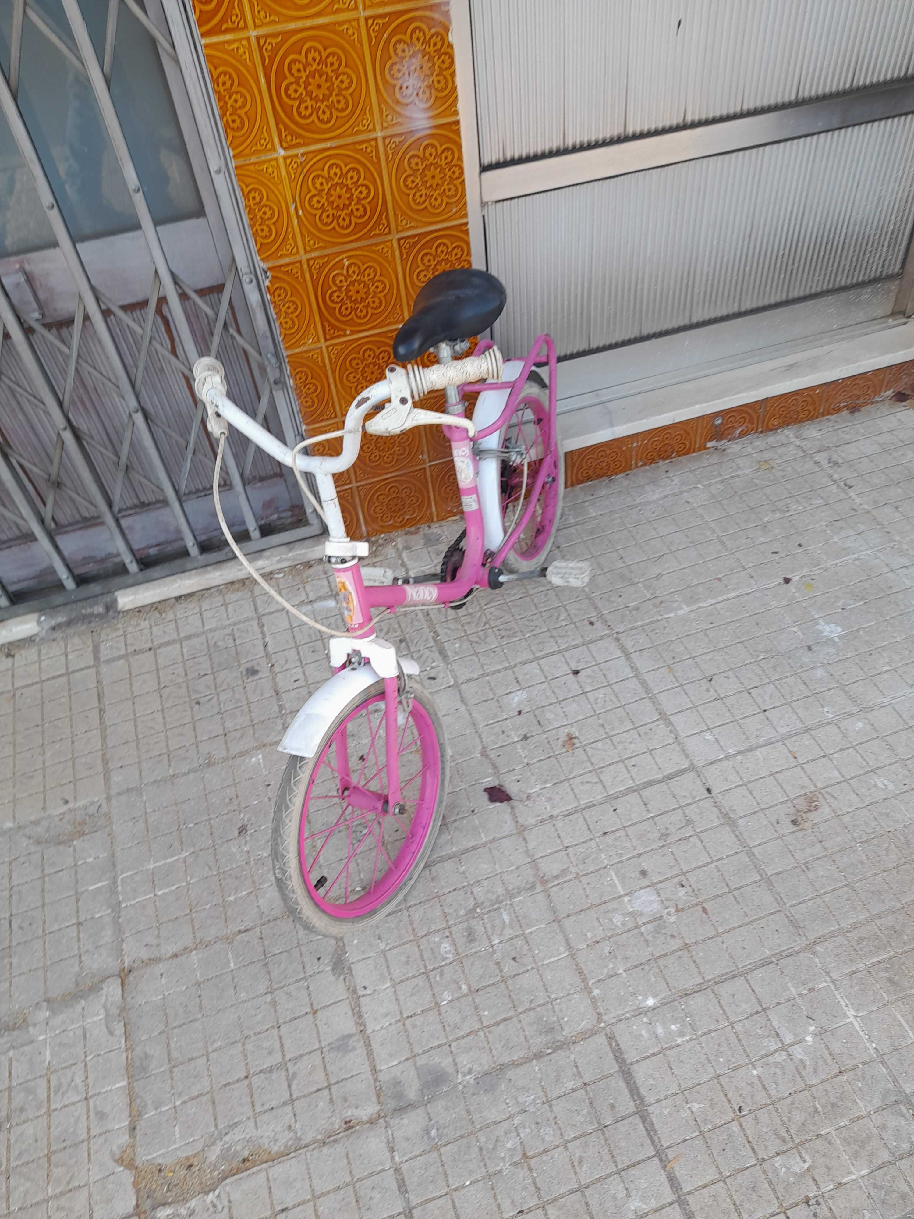 Bicicleta de menina roda 14 Nancy