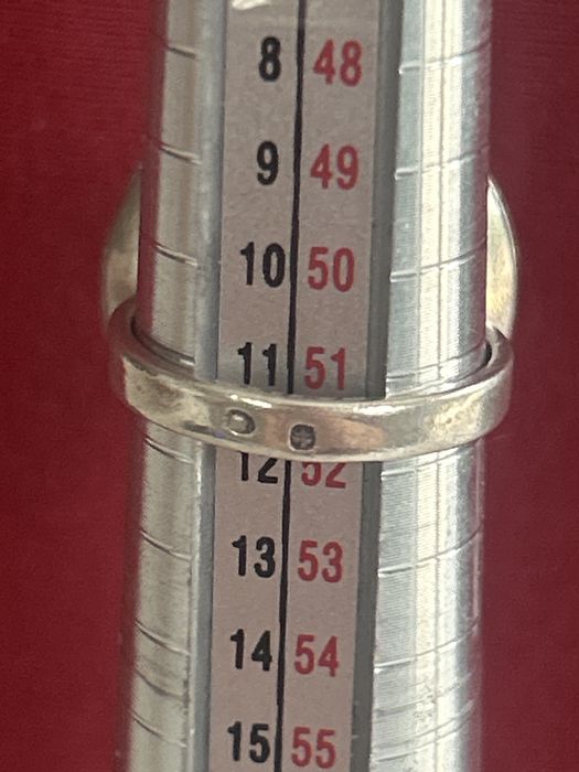 Warmet srebrny z oznaczeniami