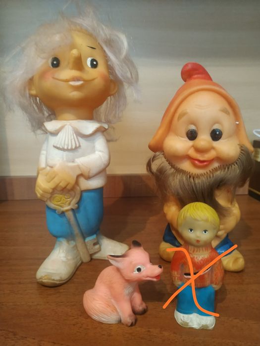 Резиновые игрушки ссср