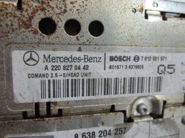 Rádio / auto-rádio MERCEDES-BENZ Classe S (W220)