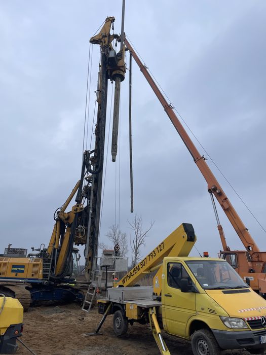 wycinka drzew podnośnik koszowy 20m usługi zwyzka wynajem