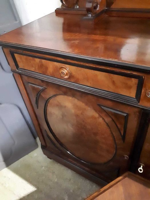 Komoda bieliźniarka biedermeier orzechowa drewniana antyk DOWÓZ