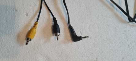 Kabel przewód mini Jack 3,5mm 2x RCA cinch