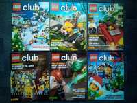Lego gazetki z serii Lego Club - 21 sztuk