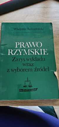 "Prawo Rzymskie" zarys wykładu Władysław Rozwadowski