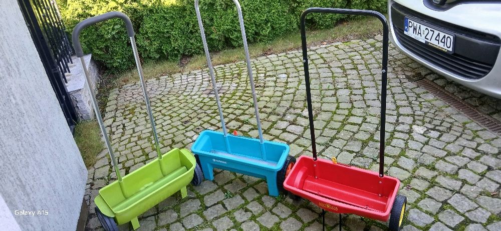 Siewnik gardena wolf garden, gardena do trawy,nawozu itp.