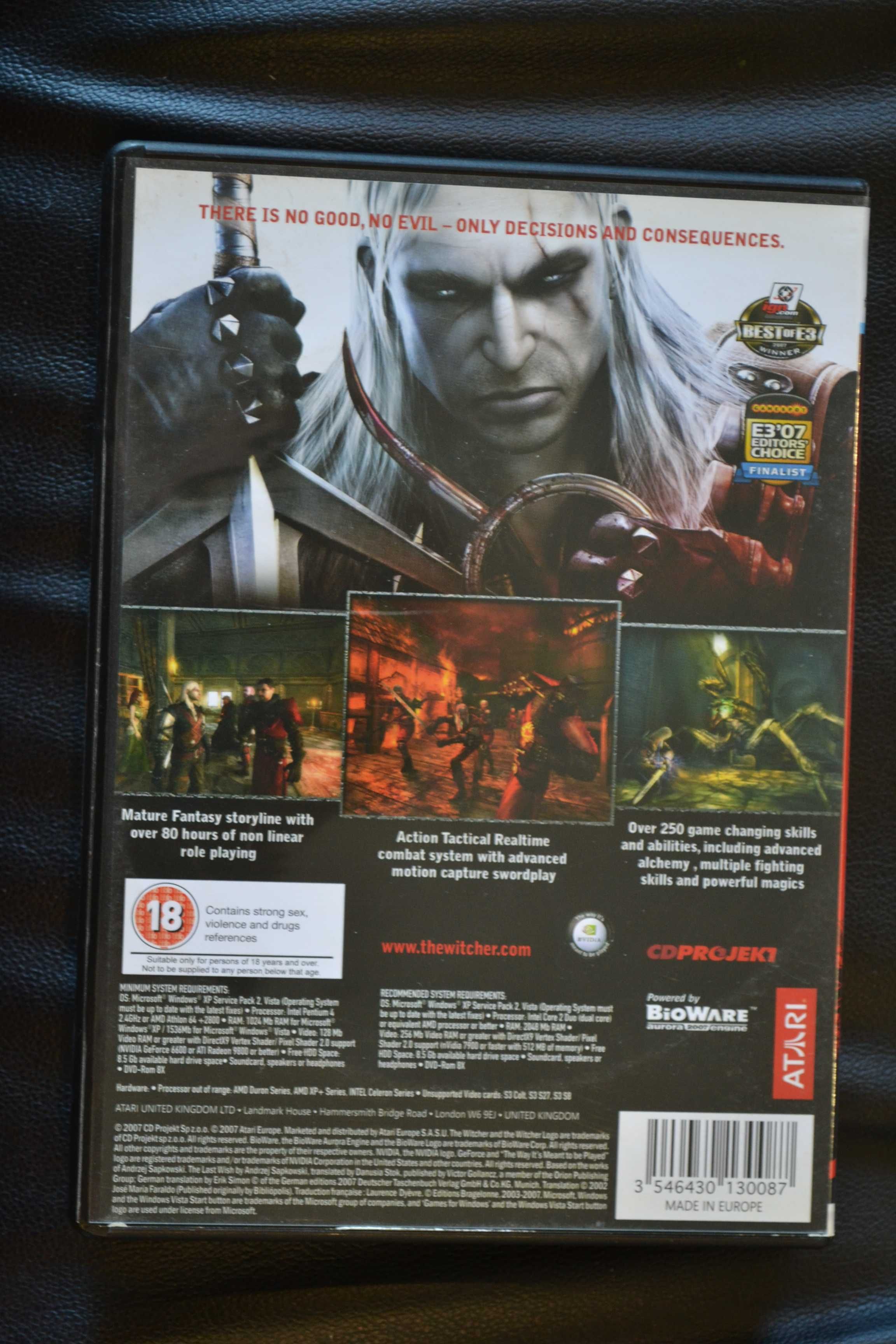 The Witcher  gra PC