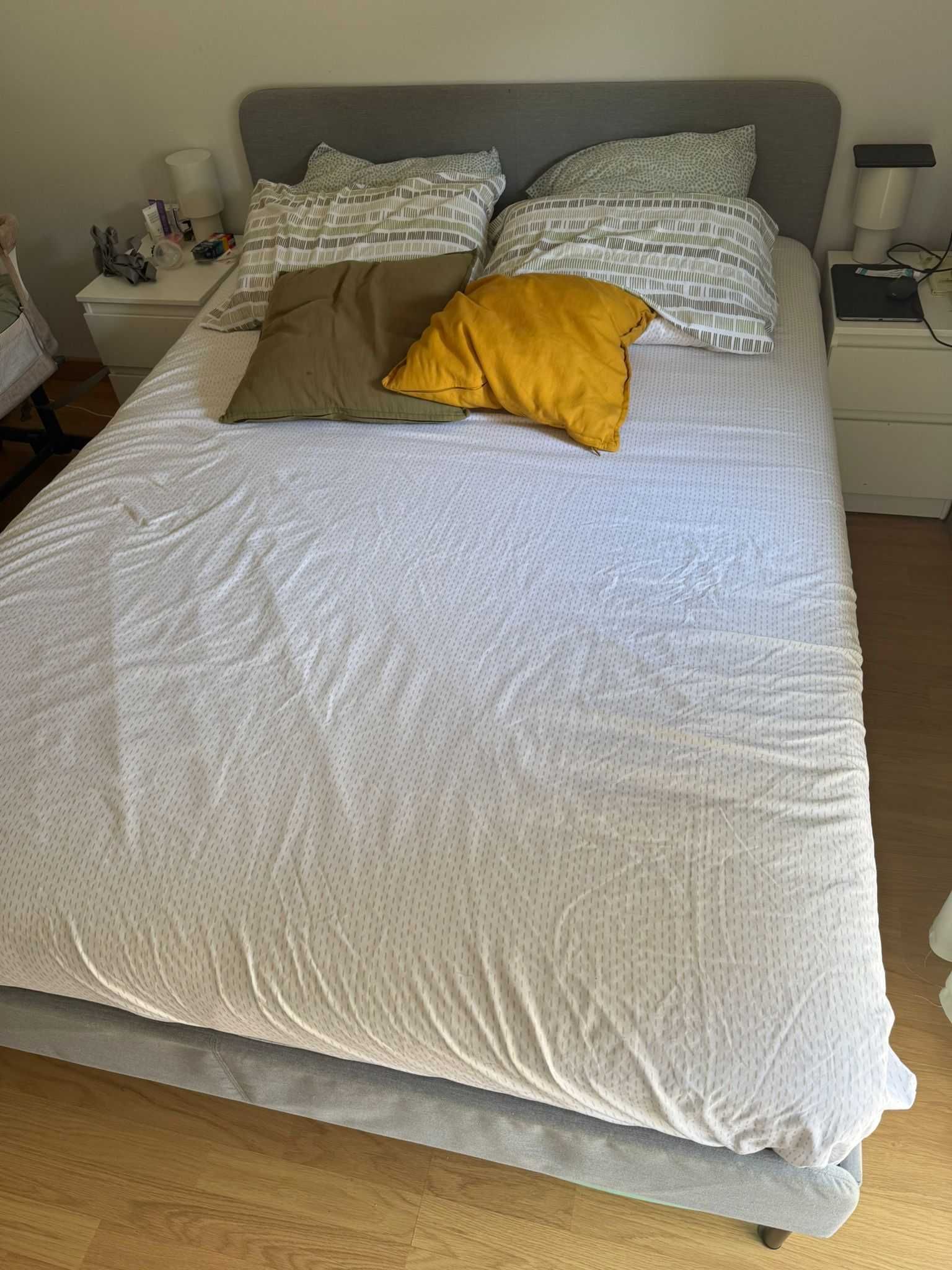 Estrutura Cama Slattum IKEA - 140x200cm - Colchão não incluso