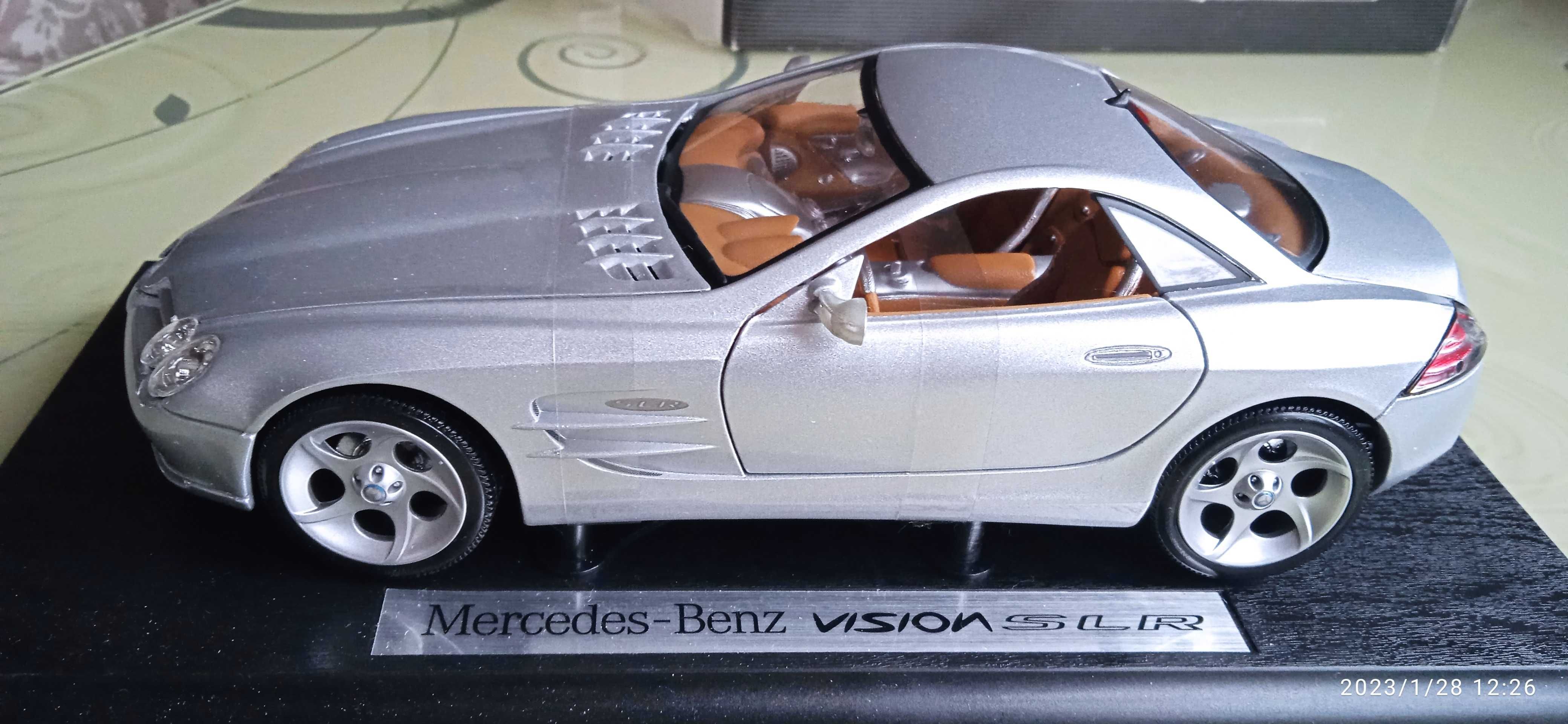 модель 1/18 mercedes benz vision slr