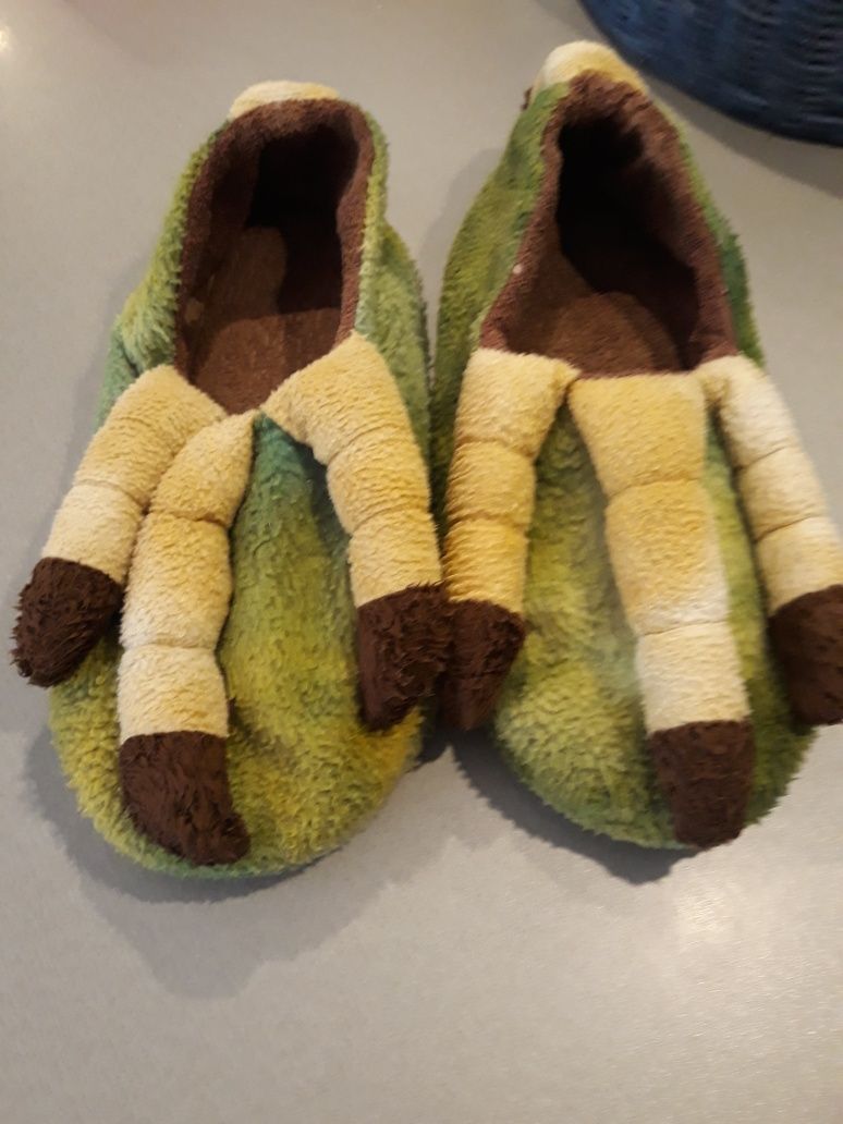 Trepki kapcie pantofle domowe 31  - 32 dla fana dinozaurów