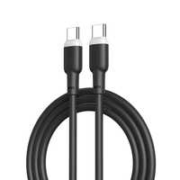 Kabel XO NB208B USB-C -na USB-C 1,0 m 60W kolor: czarny