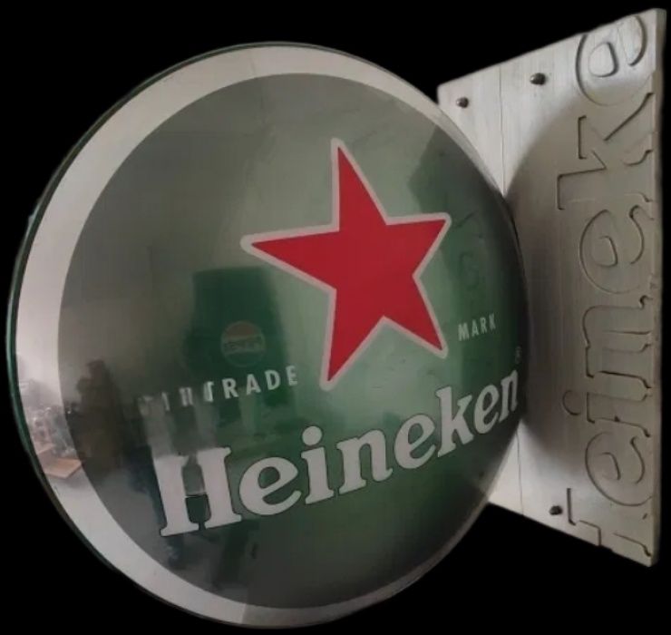 Reclame luminoso heineken