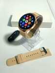 Smartwatch damski złoty bransoleta pasek