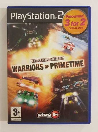 Motorsiege: Warriors of primetime, gra na Playstation 2 Ps2