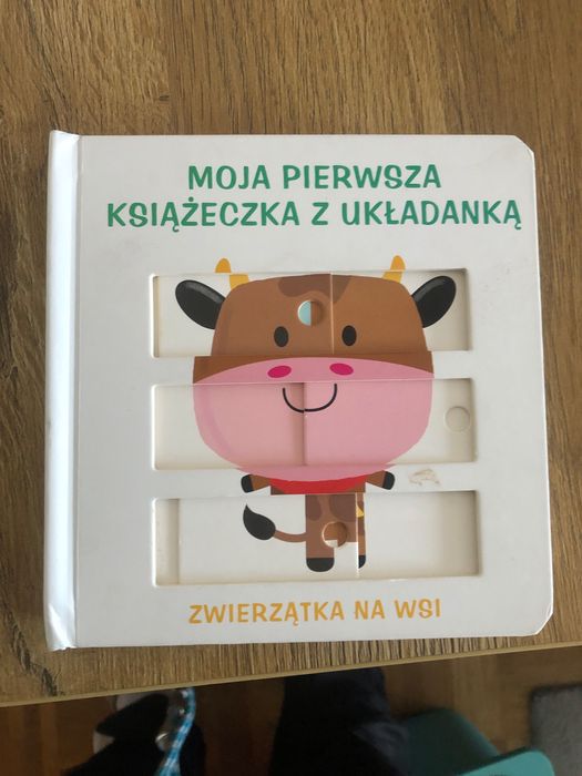 Moja pierwsza książeczka z układanką- Zwierzątka na wsi