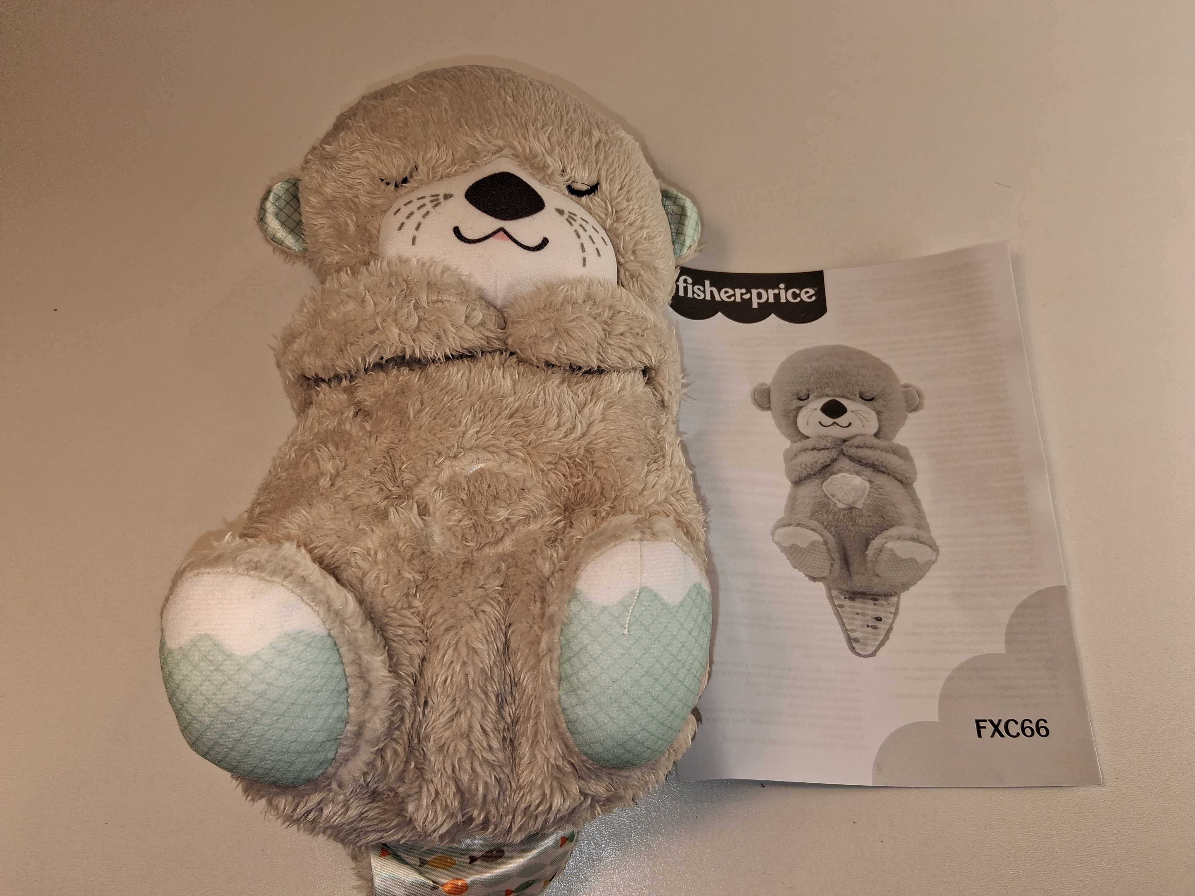 G031 Fisher-Price Wydra Usypianka Pluszak Melodie Światła Oddech