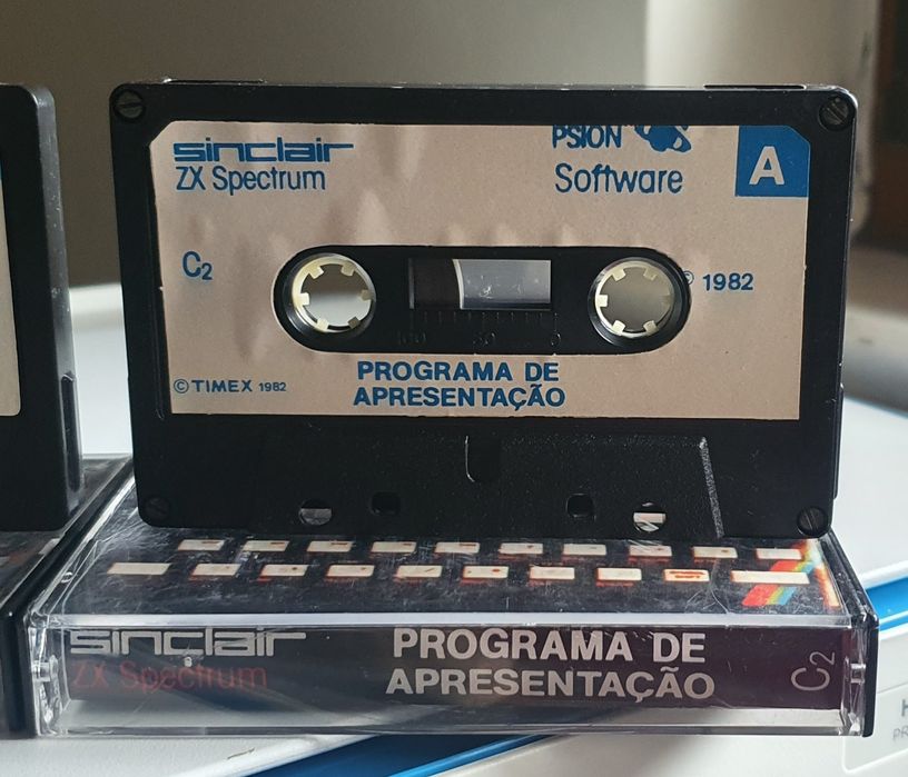 ZX Spectrum- 3 K7 de Apresentação - de 3 países, PT, UK e ES