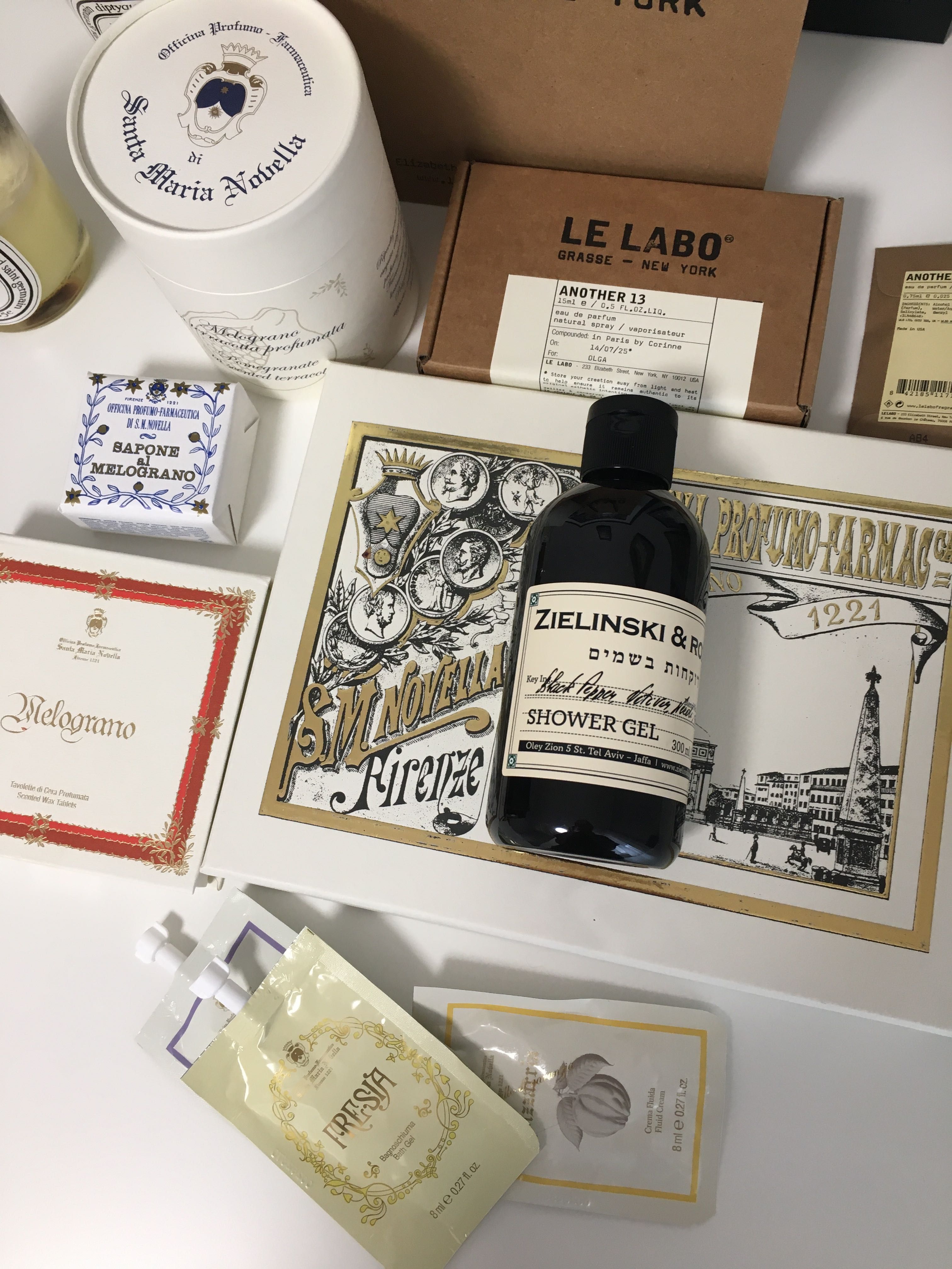 Santa Maria Novella саше  Гель для душу Zielinski & rozeN Black Pepper