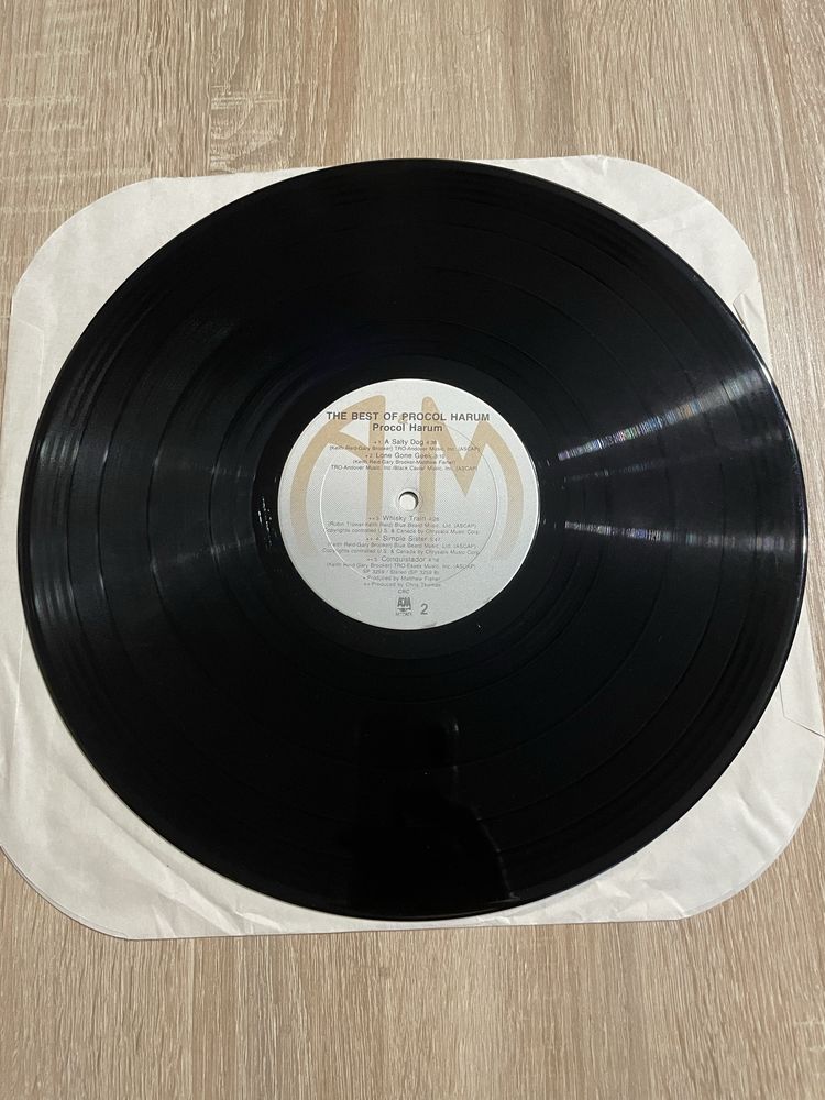 The Best of Procol Harum USA EX+ LP