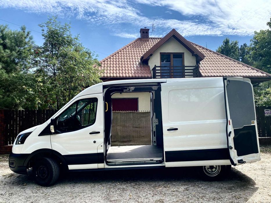 Ford Transit  * SalonPL * 3 drzwi * ASO * Gwarancja * VAT 23 * Bezwypadek * L3H2 *