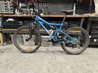 Bicicleta suspensão total roda 24"
