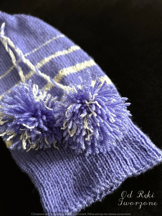 Sweterek na butelkę na prezent, ręcznie robiony na zamówienie