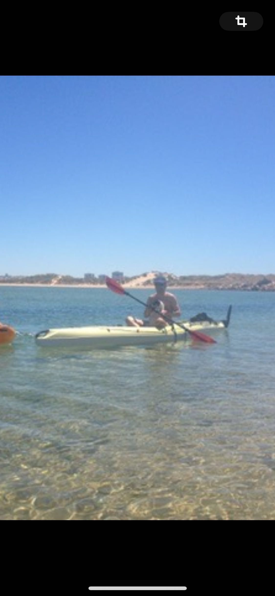 Kayak scarpa bic with rudder and sail