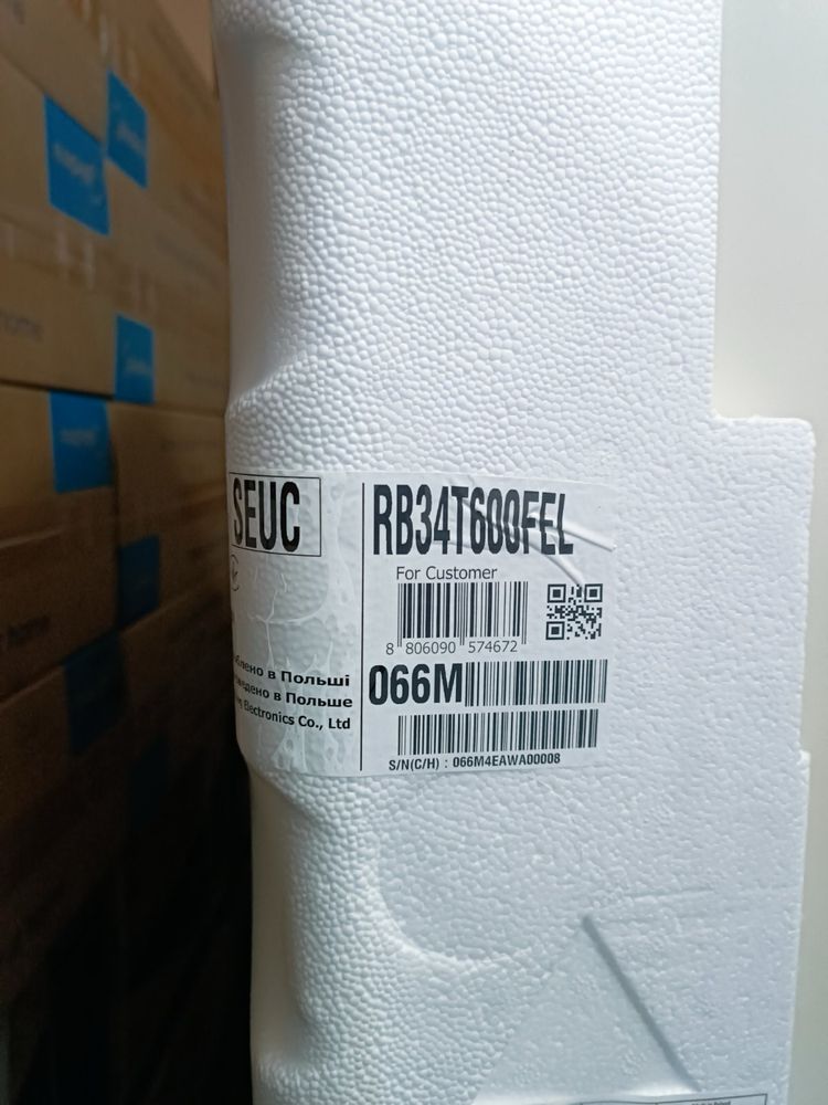 Холодильник SAMSUNG RB34T600FEL/UA (SpaceMax)