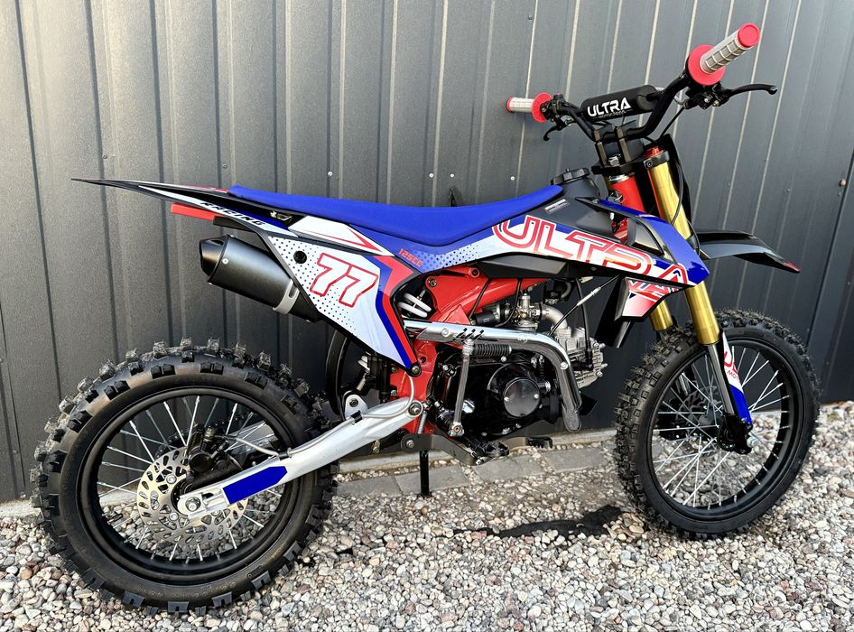 Nowy Duży Cross Ultra 125cc! koła 17/14 PIT-BIKE ,Mrf ,XTR,KXD HIT!