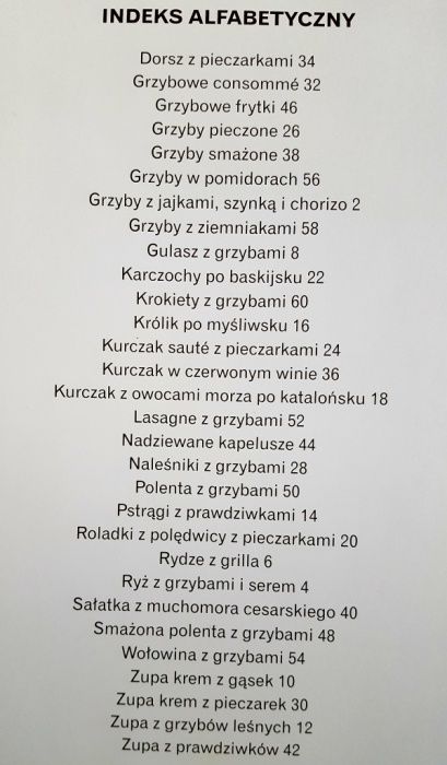 Przepisy Grzyby Kulinaria gotowanie kuchnia na prezent