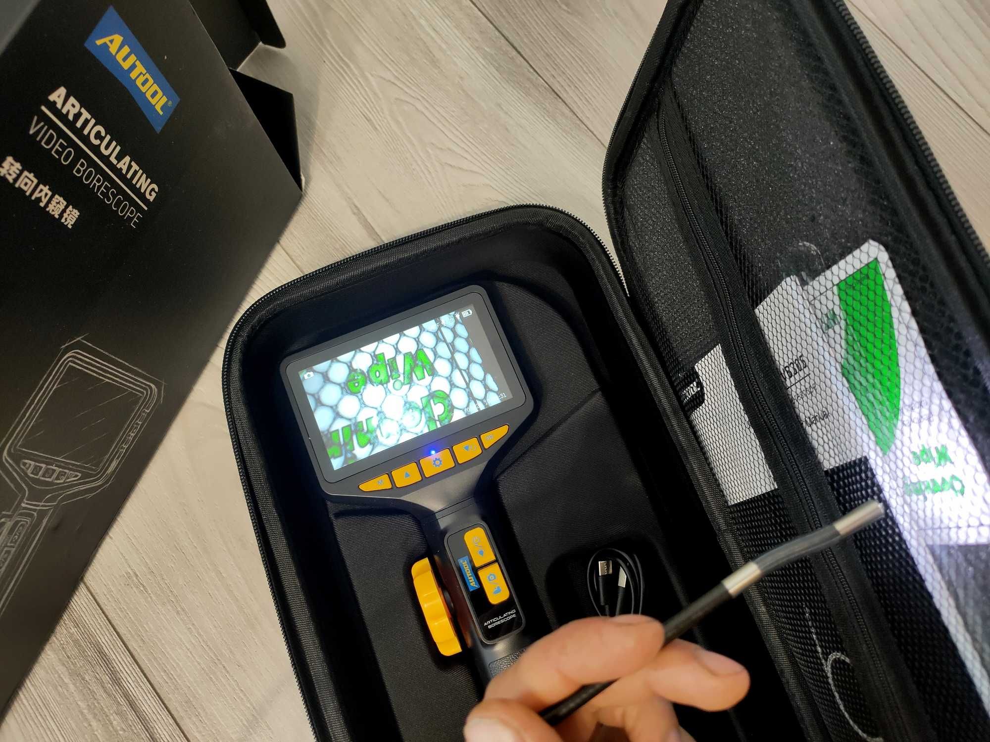 Kamera inspekcyjna Autool svb305 720HD 210 endoskop  lcd