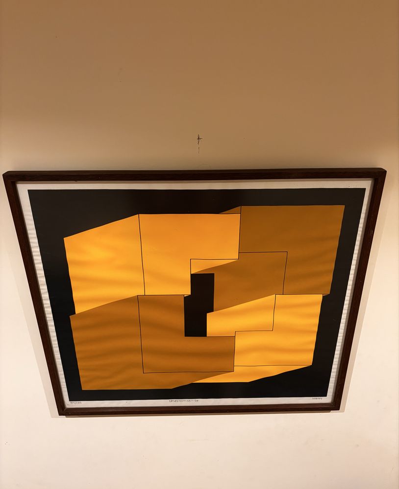 Quadro / Serigrafia MAN 74 - DESESTRUTURA-SE