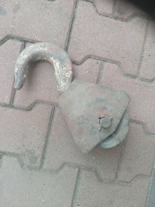 Bloczek zblocze do wciągarki