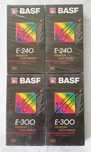 Відеокасети нові  видеокассеты  BASF Chrome videocassette E-240 /E-300