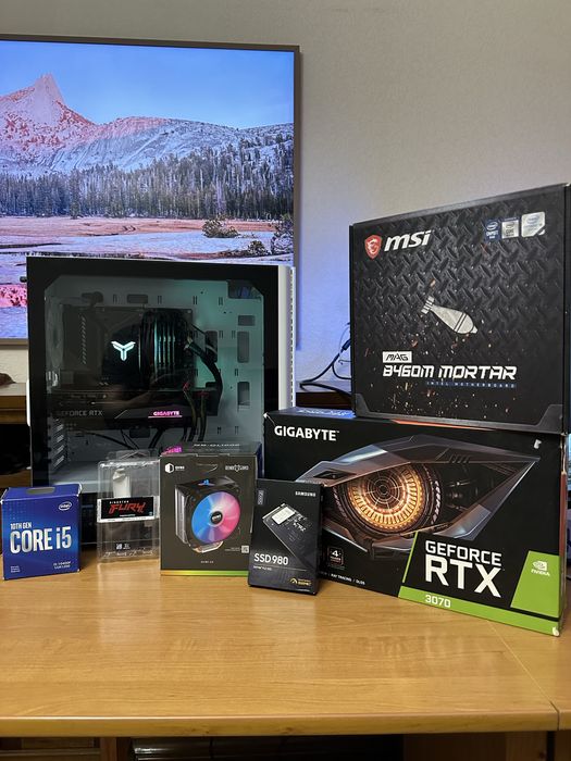 Ігровий ПК RTX 3070 i5 10400f 32гб ОЗУ