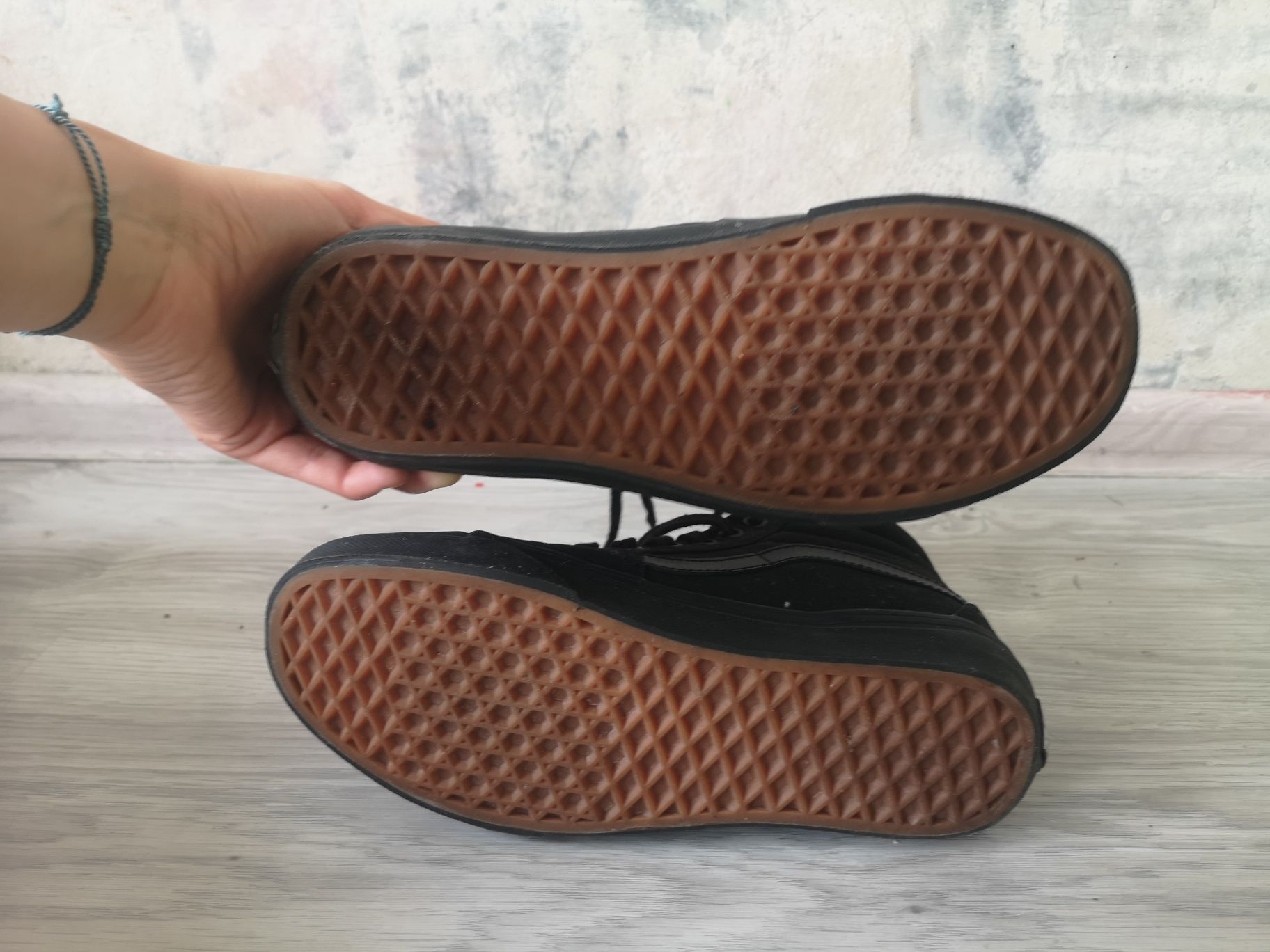 Vans ski8 HI czarne black tenisówki nowe r. 37 classic basic skate