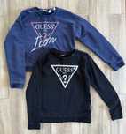 GUESS  dwie firmowe bluzy dziewczęce rozmiar 14Y