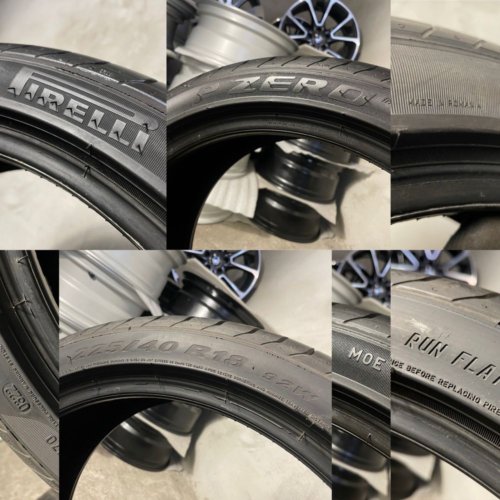 225 40 R18 Pirelli 225/40/18 P-zero Runflat літні шини
