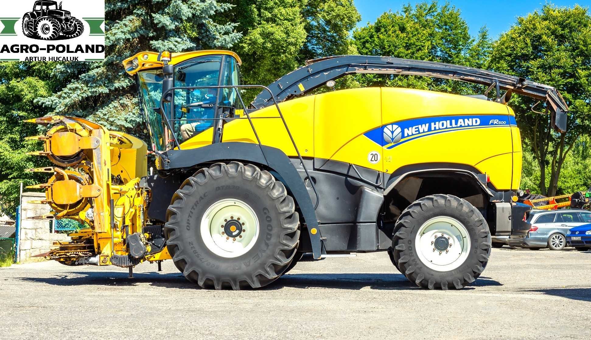 Комбайн NEW HOLLAND FR 500 - 2013 + 2534 м/г - KEMPER 360 PLUS +пік-ап